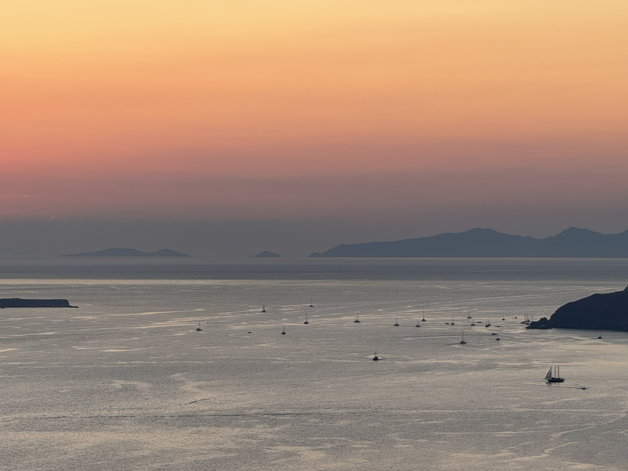 Sea at sunset